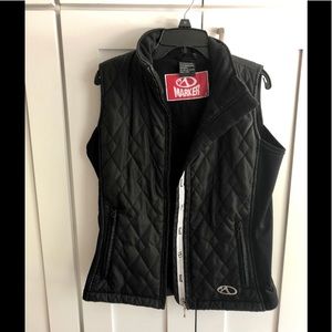 Marker Black Quilted Vest - Size S